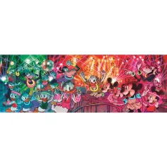 Disney klasyki - Myszka Miki disco panoramiczna układanka 1000 elementów - Clementoni zdjęcie 2