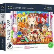 Doggy Peekers 1000-elementowe puzzle UFT - Trefl