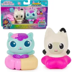 Dom lalek Gabi: zabawki do kąpieli Mercat i Pandy Paws, psikające - Spin Master zdjęcie 2