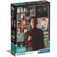 Dom z papieru: Berlin – główny bohater, puzzle 1000-elementowe Compact, 50x70 cm – Clementoni