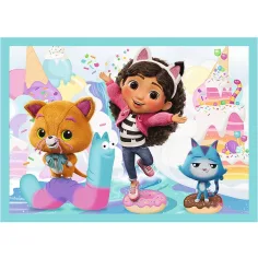Domek Gabi 4 w 1 puzzle 35-48-54-70 elementów – Trefl zdjęcie 2