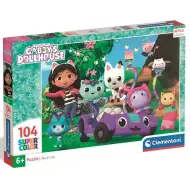 Domek dla lalek Gabi 104-elementowe puzzle supercolor - Clementoni