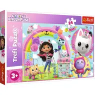 Domek dla lalek Gabi 24-elementowe Maxi puzzle - Trefl