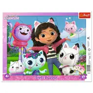 Domek dla lalek Gabi 25-elementowe puzzle ramkowe - Trefl