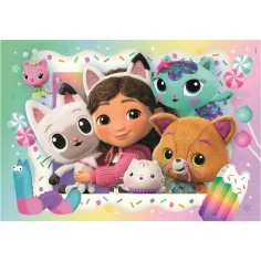 Domek dla lalek Gabi 2x20-elementowe puzzle Supercolor - Clementoni zdjęcie 3