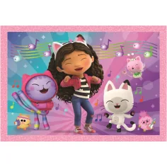 Domek dla lalek Gabi 4 w 1 Supercolor puzzle - Clementoni zdjęcie 4