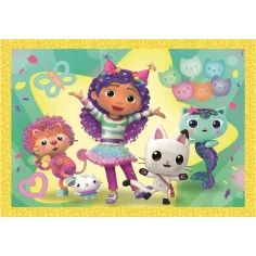 Domek dla lalek Gabi 4 w 1 Supercolor puzzle - Clementoni zdjęcie 5