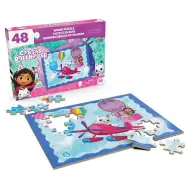 Domek dla lalek Gabi: Drewniane puzzle 48 elementów - Spin Master
