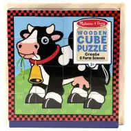 Domowe zwierzęta drewniane klocki układanka - Melissa &amp; Doug