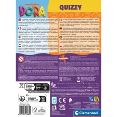 Dora Odkrywczyni Quizzy interaktywny zestaw do zabawy - Clementoni zdjęcie 4