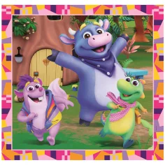 Dora odkrywczyni 3x48-elementowe puzzle Supercolor - Clementoni zdjęcie 2