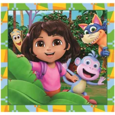 Dora odkrywczyni 3x48-elementowe puzzle Supercolor - Clementoni zdjęcie 4
