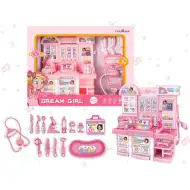 Dream Girl: Mini zestaw medyczny z ladą i akcesoriami