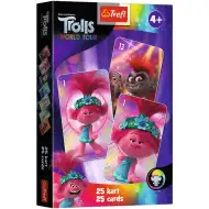 Dreamworks: Trolls gra karciana Czarny Piotruś - Trefl