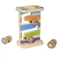Drewniana wieża zygzakowata – zabawka rozwijająca umiejętności – Melissa &amp; Doug