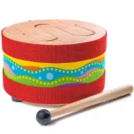 Drewniany bęben 15 cm - Woodyland
