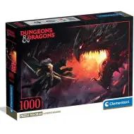 Dungeons &amp; Dragons – Walka ze smokiem 1000-elementowe puzzle z plakatem - Clementoni