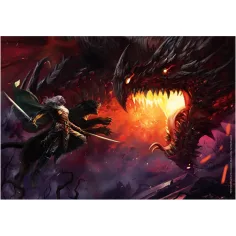 Dungeons & Dragons – Walka ze smokiem 1000-elementowe puzzle z plakatem - Clementoni zdjęcie 2