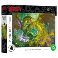 Dungeons&amp;Dragons: Polowanie na zielonego smoka 1000-elementowe puzzle - Trefl