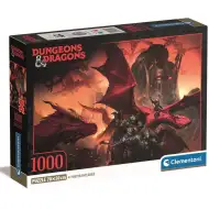 Dungeons &amp; Dragons puzzle 1000 elementów z plakatem - Clementoni
