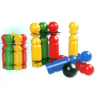 Duży zestaw kręgli 6-częściowy - D-Toys