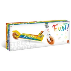 Dwukołowa hulajnoga w tęczowe wzory – Mondo Toys zdjęcie 2