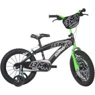 Dziecięcy rower BMX w kolorze czarnym, rozmiar 16 - rower Dino Bikes