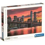 East River o zmierzchu 1500 elementów HQC puzzle - Clementoni
