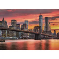 East River o zmierzchu 1500 elementów HQC puzzle - Clementoni zdjęcie 2