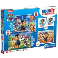 Edukit: Psi Patrol 4 w 1 zestaw gier - Clementoni