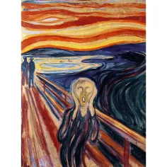 Edvard Munch: Krzyk 200-elementowe puzzle drewniane - Trefl zdjęcie 2