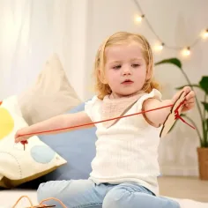 Eichhorn: Drewniana zabawka do nawlekania ze zwierzętami - Simba Toys zdjęcie 4