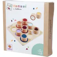 Eichhorn: Drewniane montessoriańskie cylindry sensoryczne – Gra dotykowa rozwijająca zmysł dotyku – Simba Toys