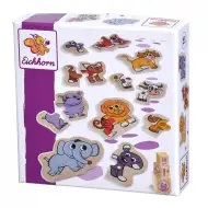 Eichhorn: Drewniane puzzle ze zwierzętami, 16 elementów - Simba Toys
