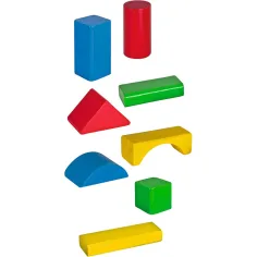 Eichhorn: Kolorowe drewniane klocki, zestaw 50 szt. - Simba Toys zdjęcie 3