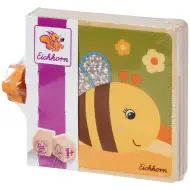 Eichhorn: Książka obrazkowa o zwierzętach z drewna - Simba Toys