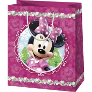 Ekskluzywna średniej wielkości torba na prezent z Minnie Mouse 18x10x23 cm