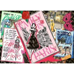 Emily w Paryżu: Magazyny mody puzzle 1000 elementów - Trefl zdjęcie 2