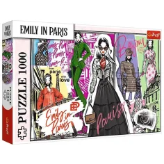 Emily w żarze - Inspiracja modowa - puzzle 1000 elementów - Trefl