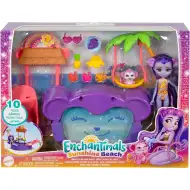 Enchantimals: Zestaw do zabawy z basenem Majmóca - Mattel