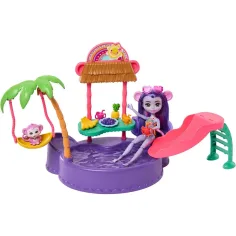 Enchantimals: Zestaw do zabawy z basenem Majmóca - Mattel zdjęcie 3