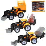 Engineering Truck: Zestaw trzech koparek z przyczepami, 28 cm