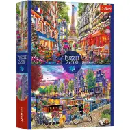 Europejskie stolice, puzzle 2x500 elementów - Trefl