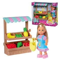 Évi Love: Zestaw do zabawy z lalką Évi i stoisko z owocami - Simba Toys zdjęcie 2