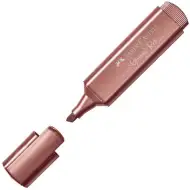 Faber-Castell: 1546 Glorious red zakreślacz w metalicznym czerwonym kolorze, 1 sztuka