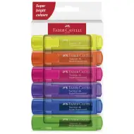 Faber-Castell: 1546 Neon fluorescencyjny zestaw 6 markerów tekstowych