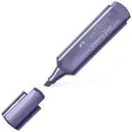 Faber-Castell: 1546 Shimmering violet zakreślacz w kolorze metalicznego fioletu, 1 sztuka