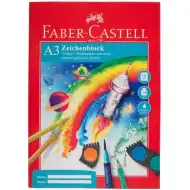 Faber-Castell: Blok rysunkowy A3 – 10 arkuszy, papier 100 g