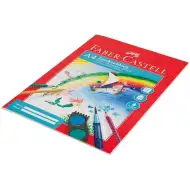 Faber-Castell: Blok rysunkowy A4 – 20 arkuszy, papier 100 g