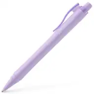 Faber-Castell: Daily Ball niebieski długopis z pastelowo-fioletowym korpusem